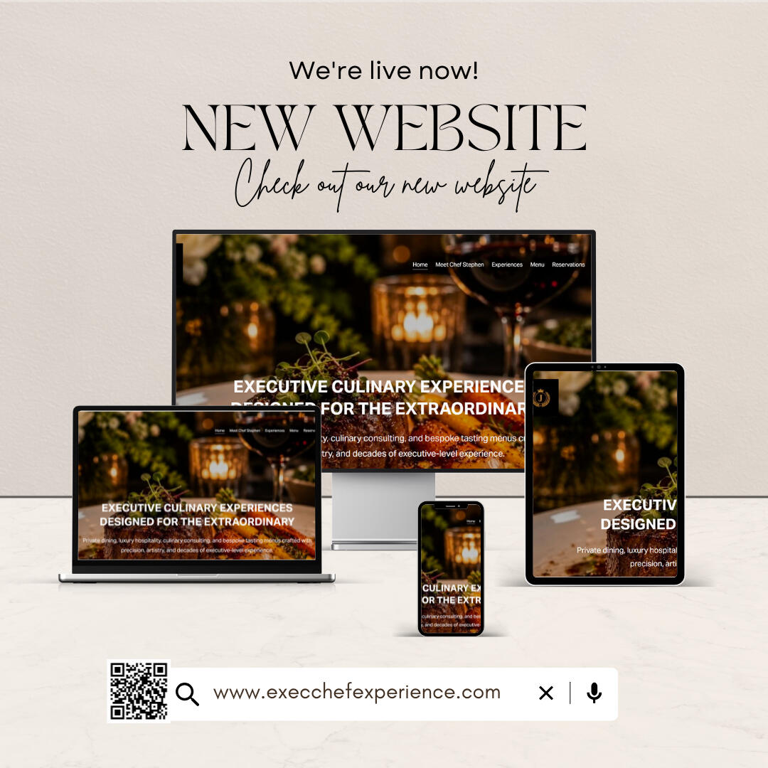 Executive Chef Experience Website